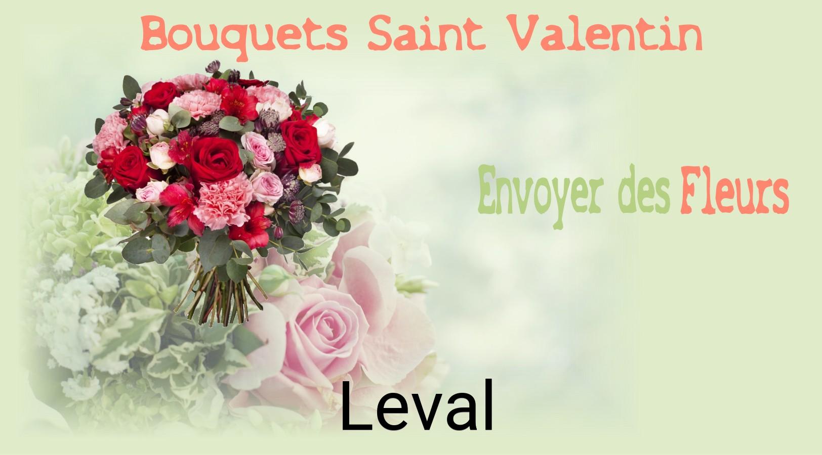 Roses de Saint-Valentin livrées à Leval